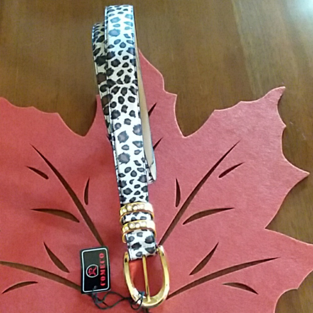 Animal Print Belt